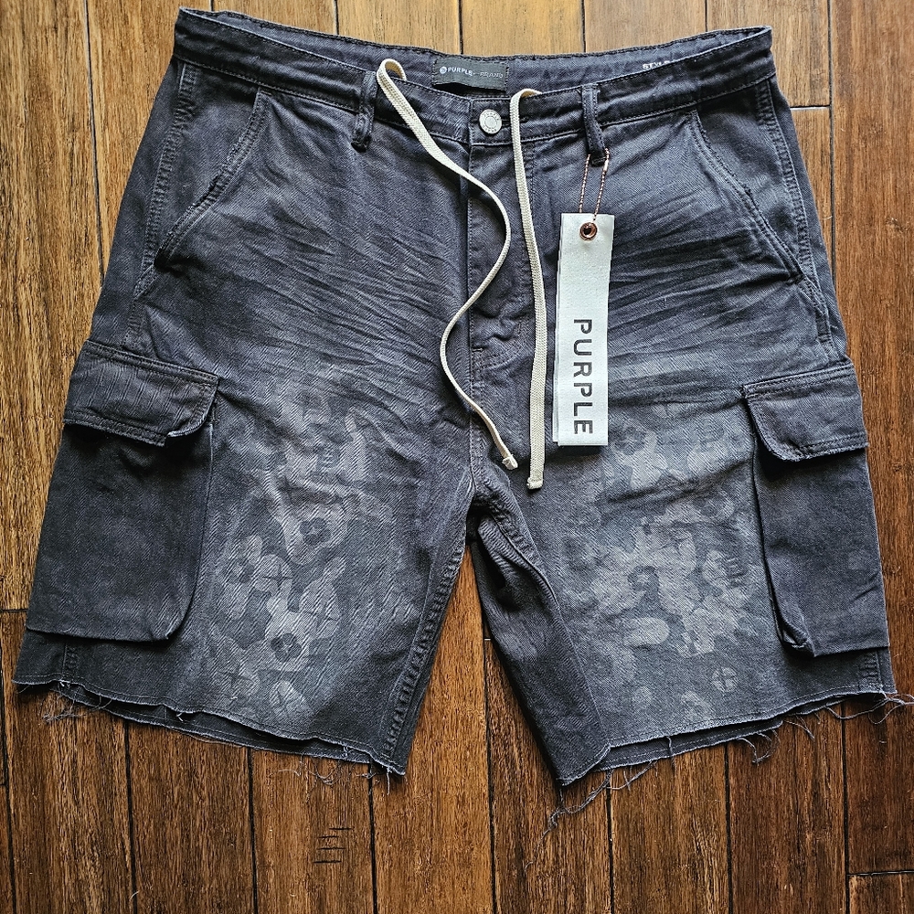 Purple Brand Cargo Shorts